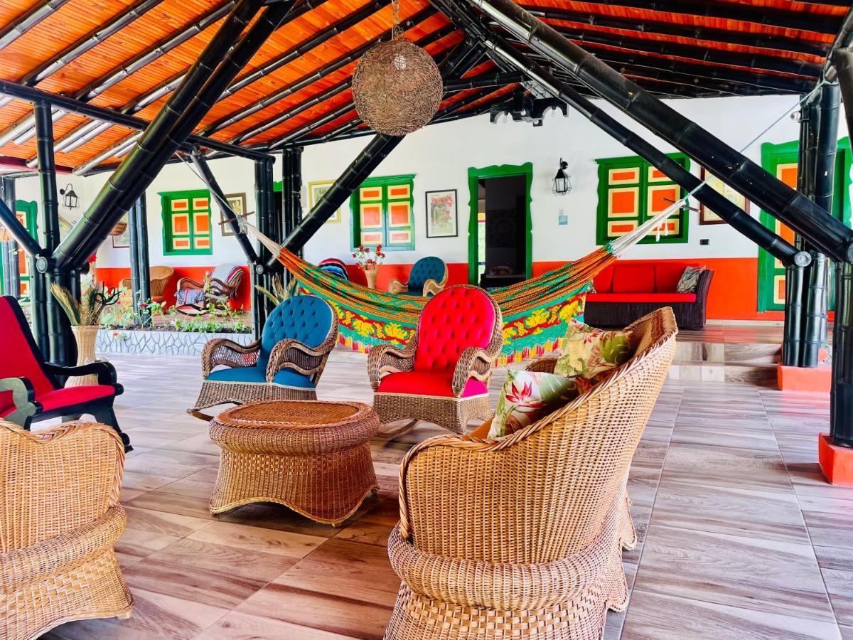 Finca Hotel Karey -Quindio キンバヤ エクステリア 写真